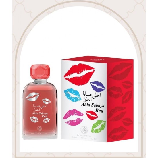 AL-Fakhr Ahla Sabaya Red Eau De Parfum for Men 100 mll